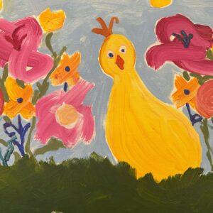 Marnie in the Garden