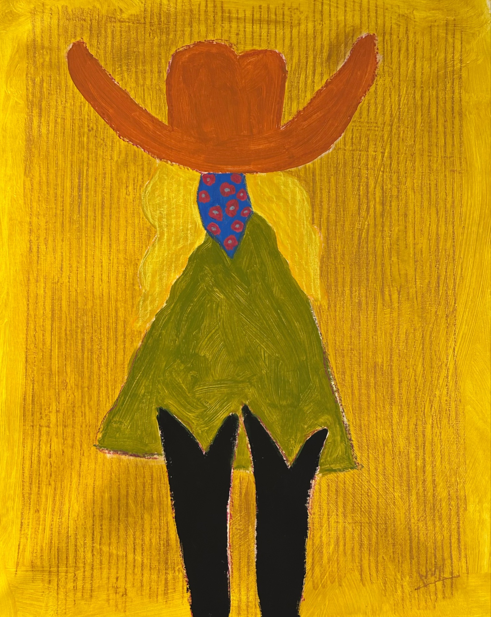 Bev, an original painting by Mel Ryan King.